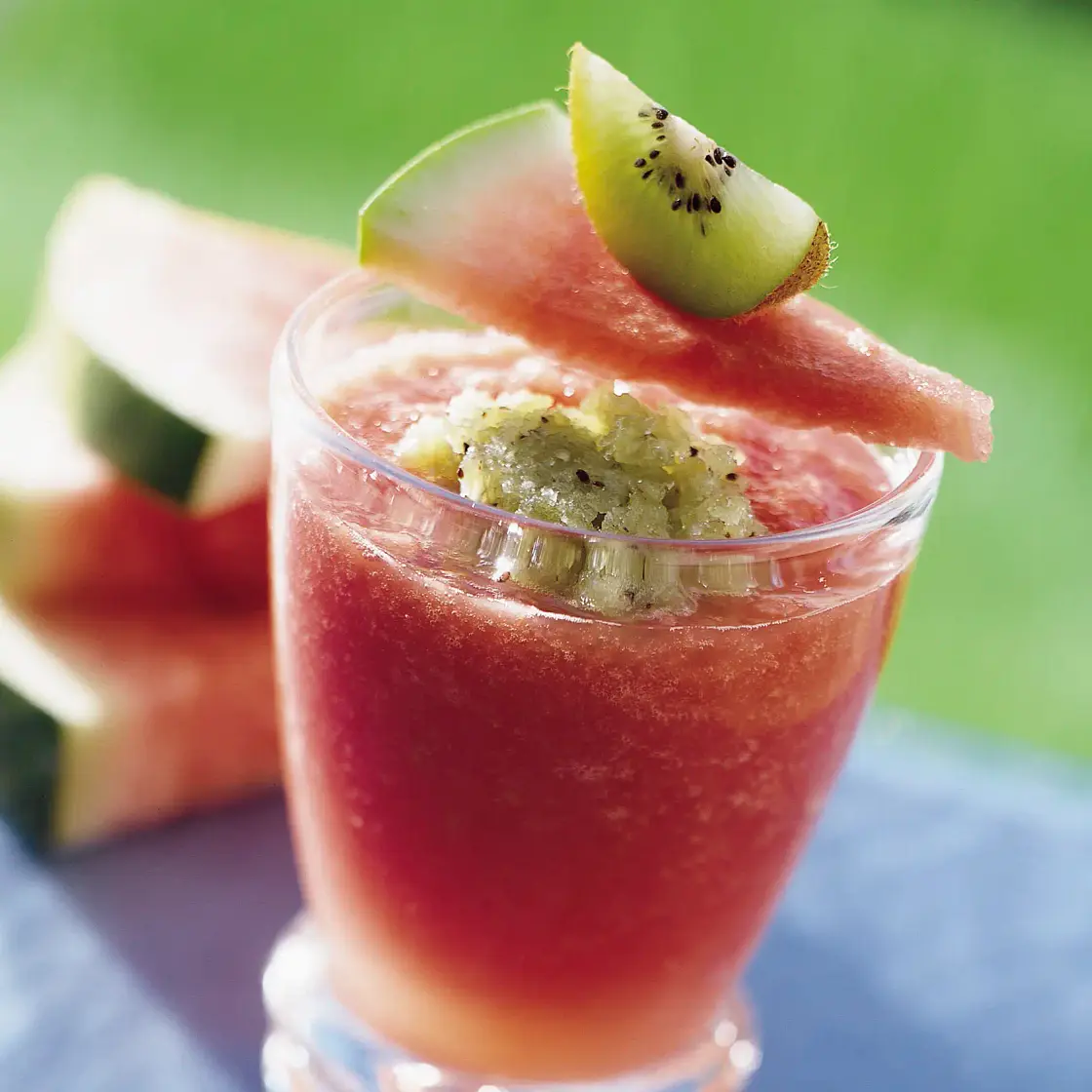 Watermelon Lemonade with Kiwi Splash