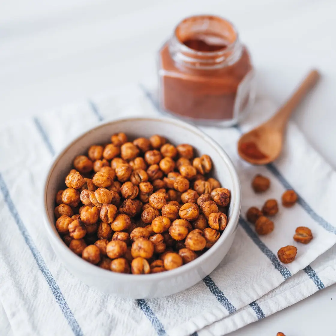 Crunchy BBQ Chickpeas