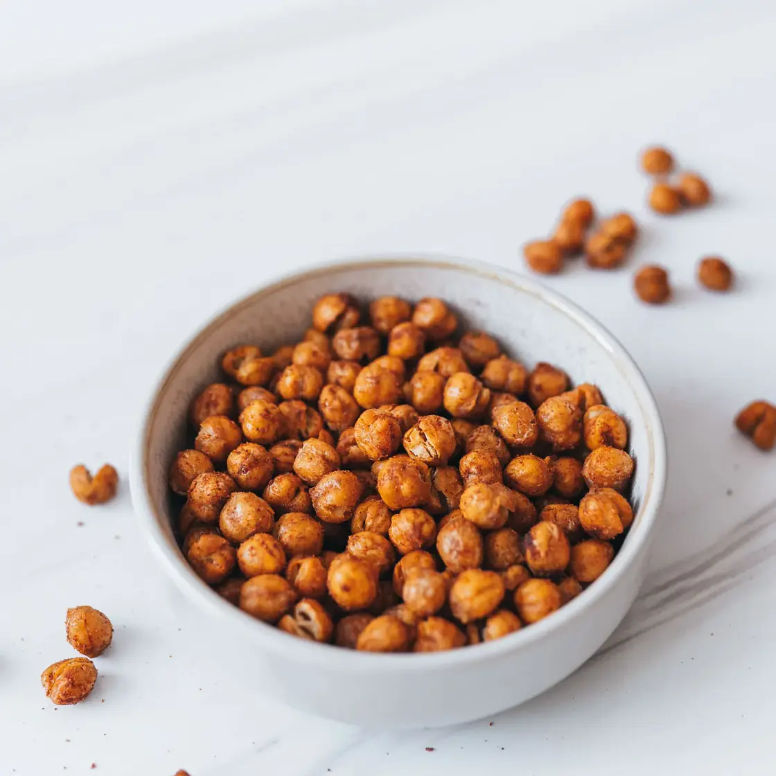 Crunchy BBQ Chickpeas