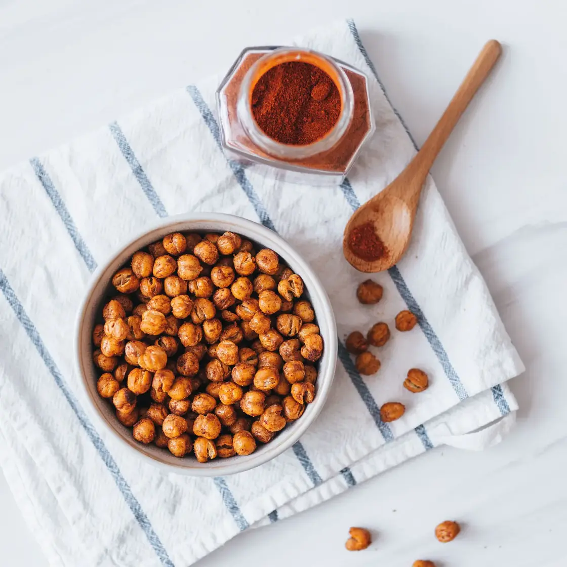 Crunchy BBQ Chickpeas