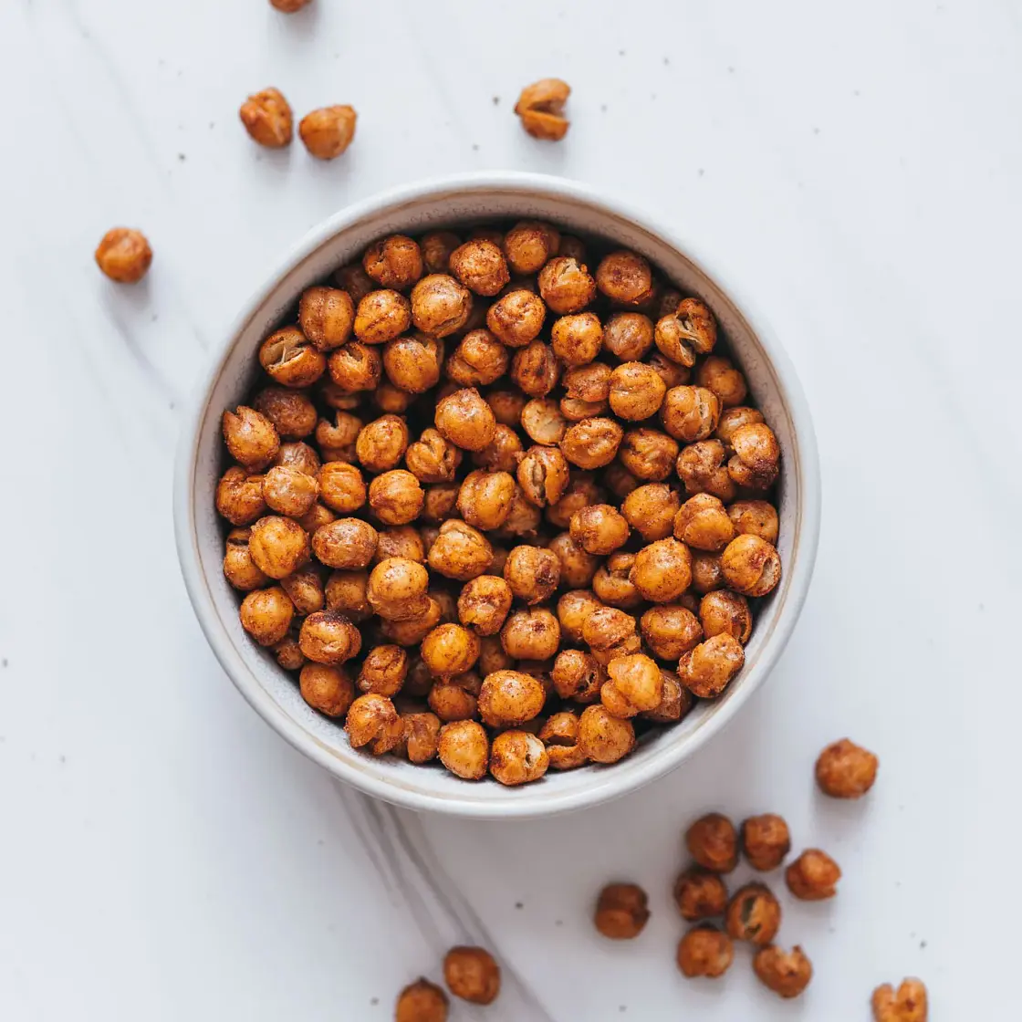 Crunchy BBQ Chickpeas