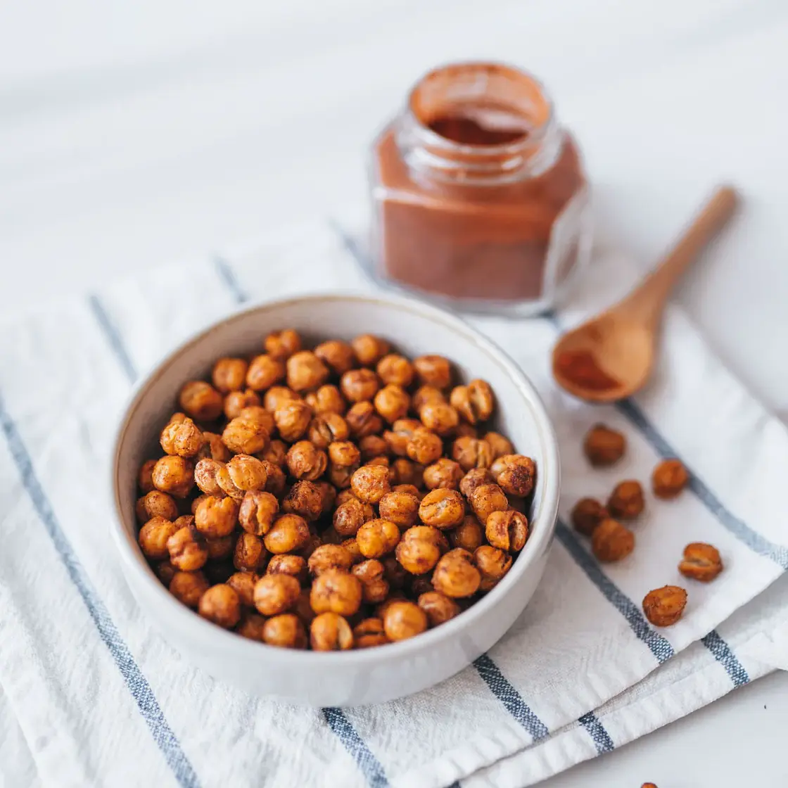 Crunchy BBQ Chickpeas