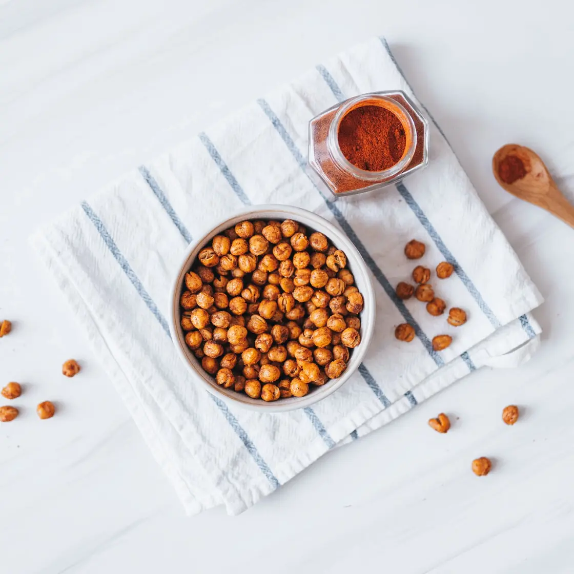 Crunchy BBQ Chickpeas
