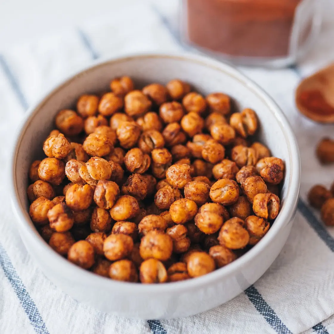 Crunchy BBQ Chickpeas