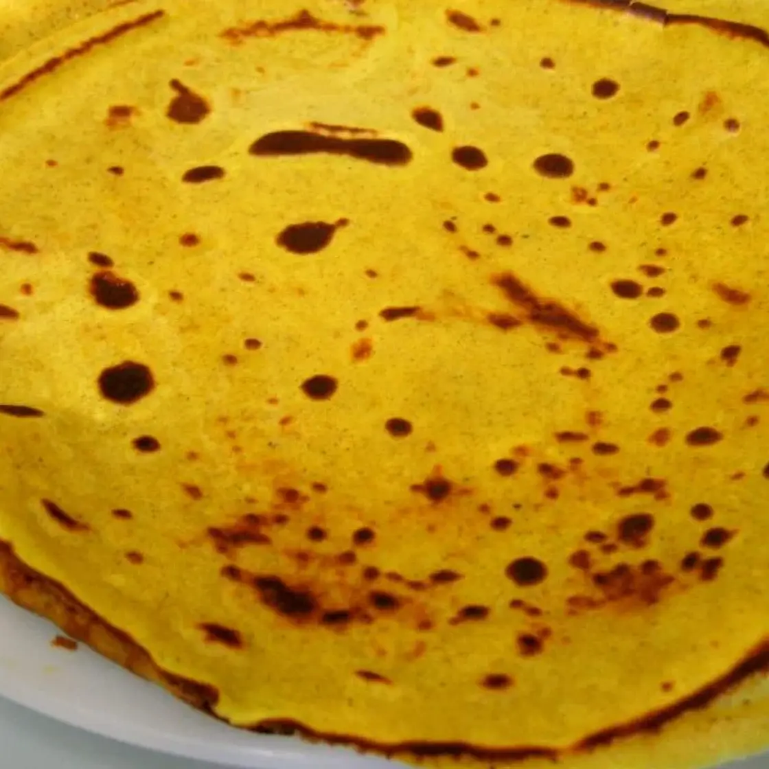 Crêpes au curcuma