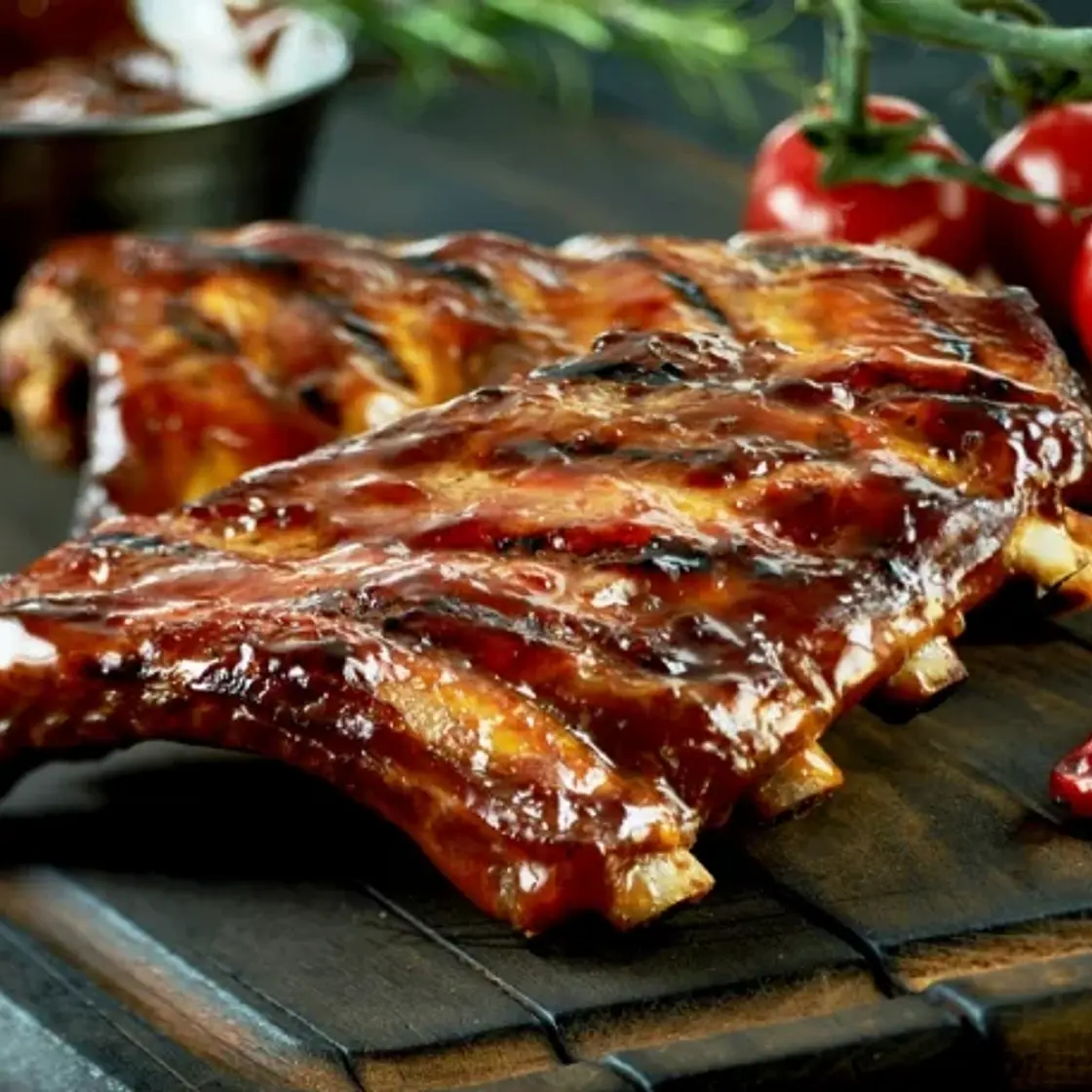 Ribs de porc au barbecue