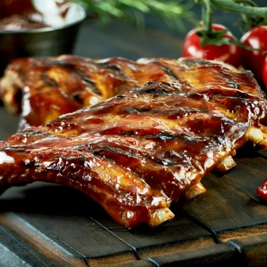 Ribs de porc au barbecue