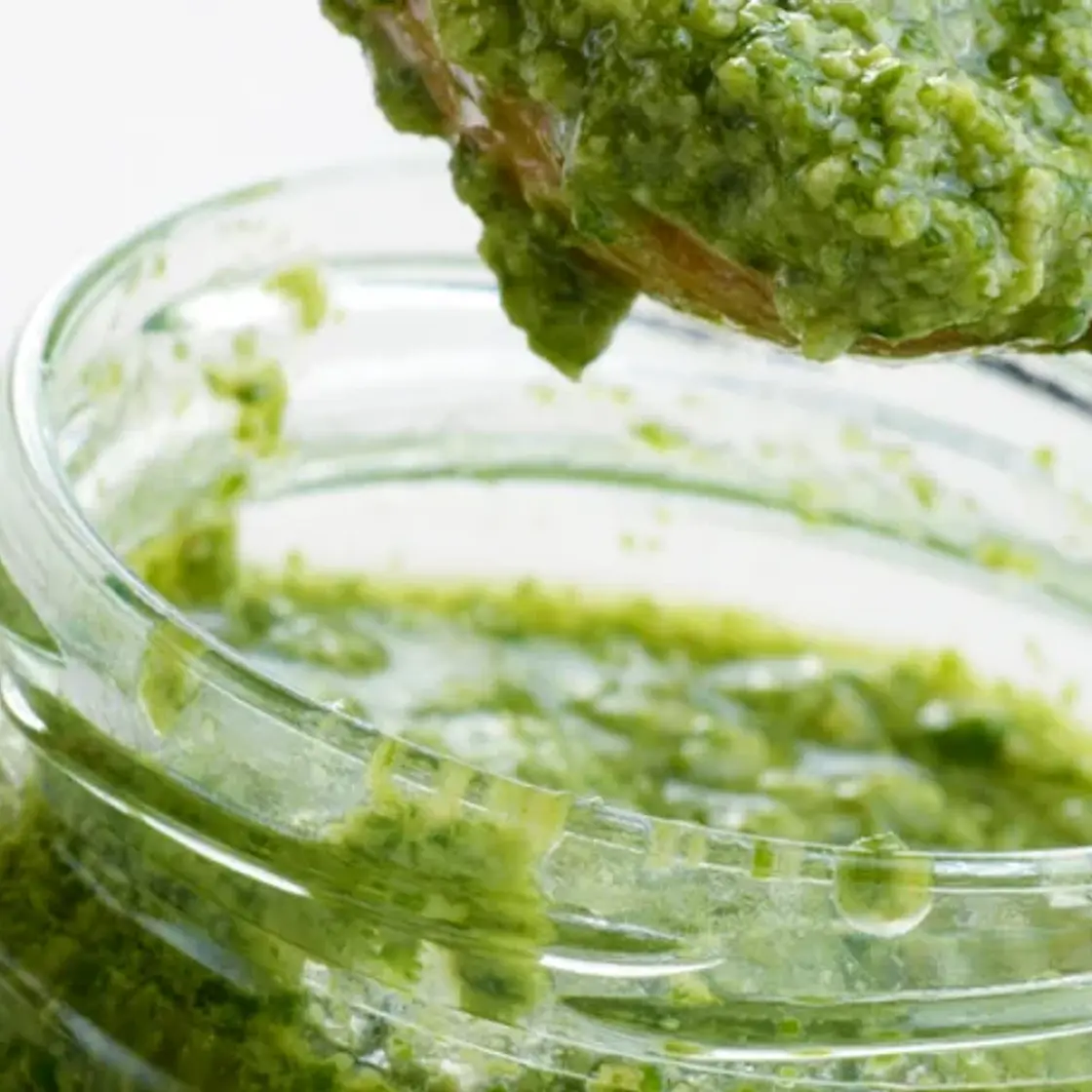 Pesto de courgettes