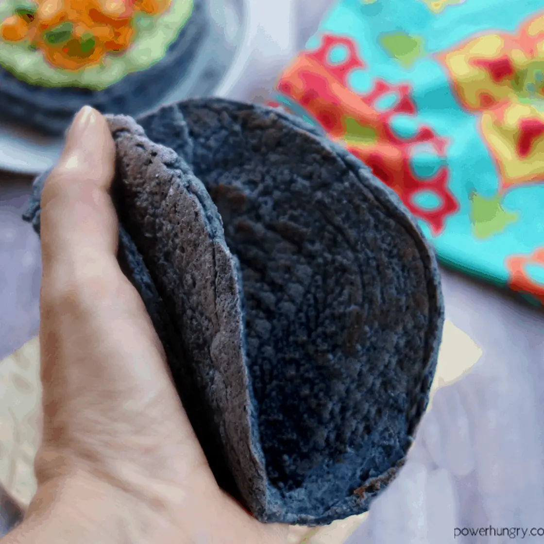 1-Ingredient Black Bean Tortillas {Grain-Free, Vegan}