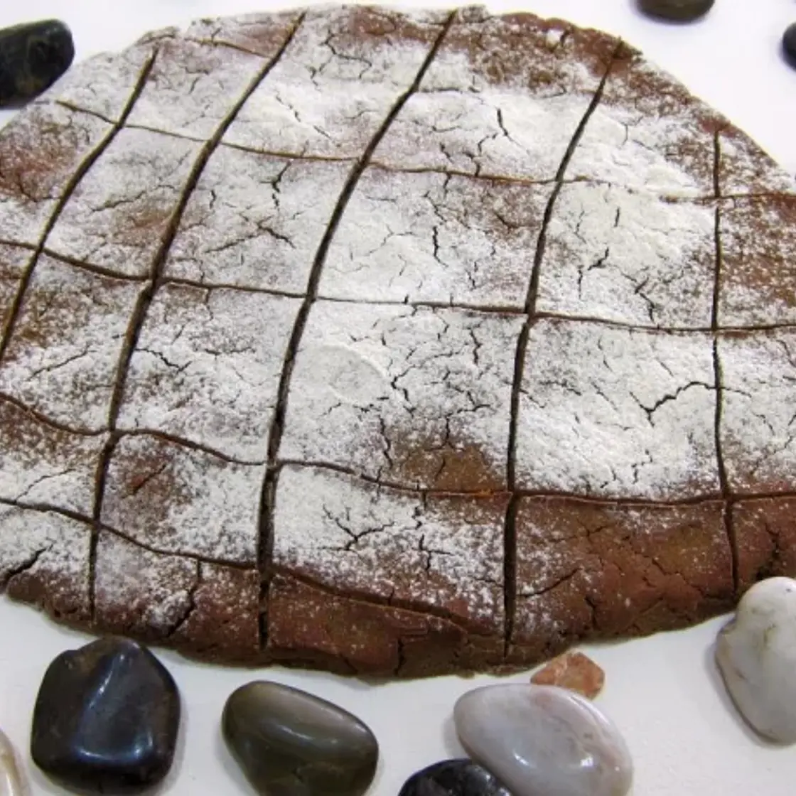 Galette de pain sans gluten au sarrasin