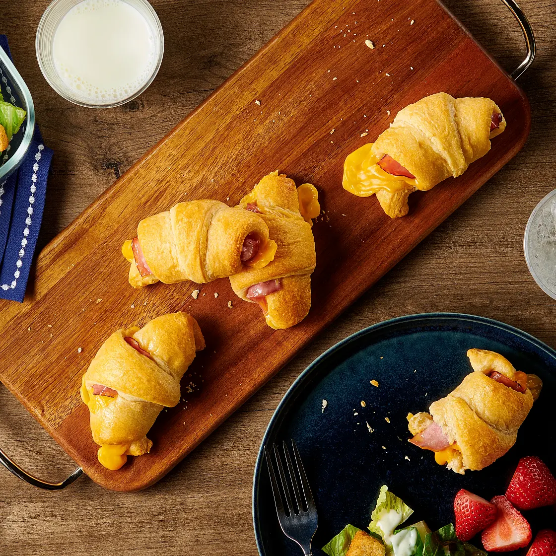 Ham and Cheese Crescent Rolls