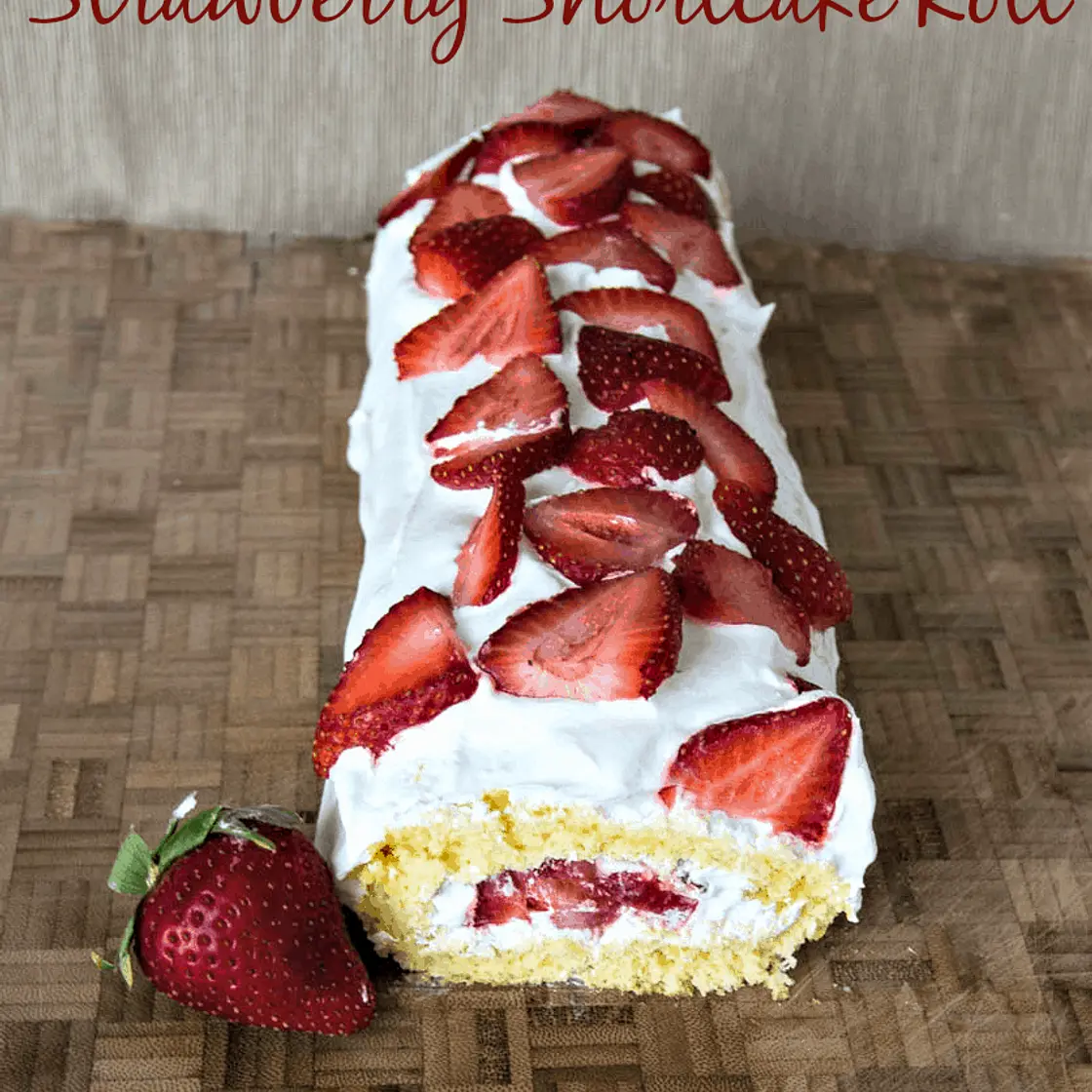 Strawberry Shortcake Roll