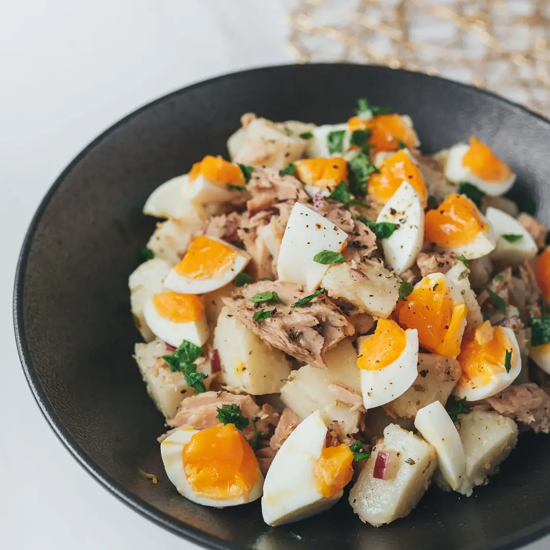 Tuna Potato Egg Salad