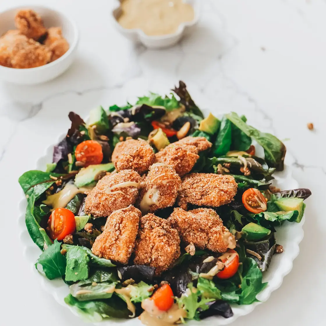 Healthy Crispy Baked Chicken Nuggets