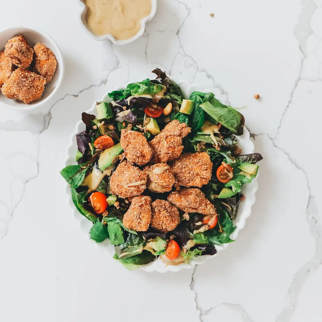 Healthy Crispy Baked Chicken Nuggets