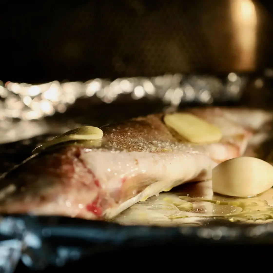 How to bake a whole trout in 15 minutes