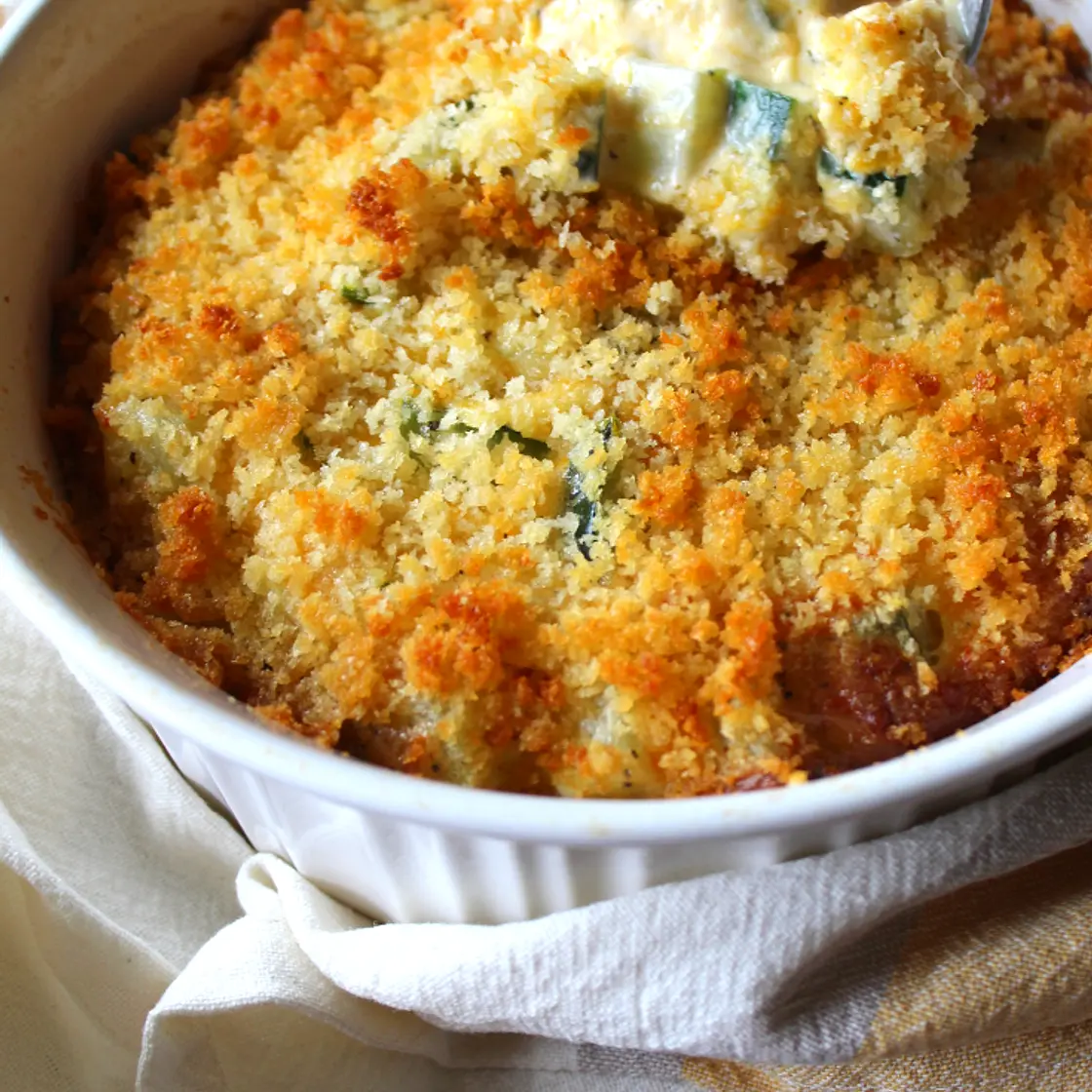Easy Cheesy Zucchini Casserole