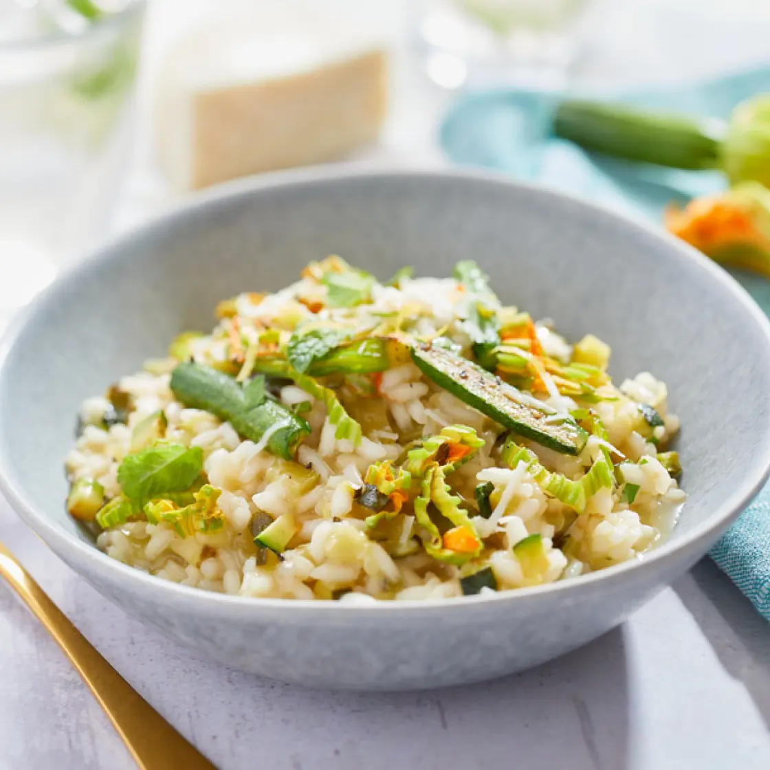 Courgette Risotto
