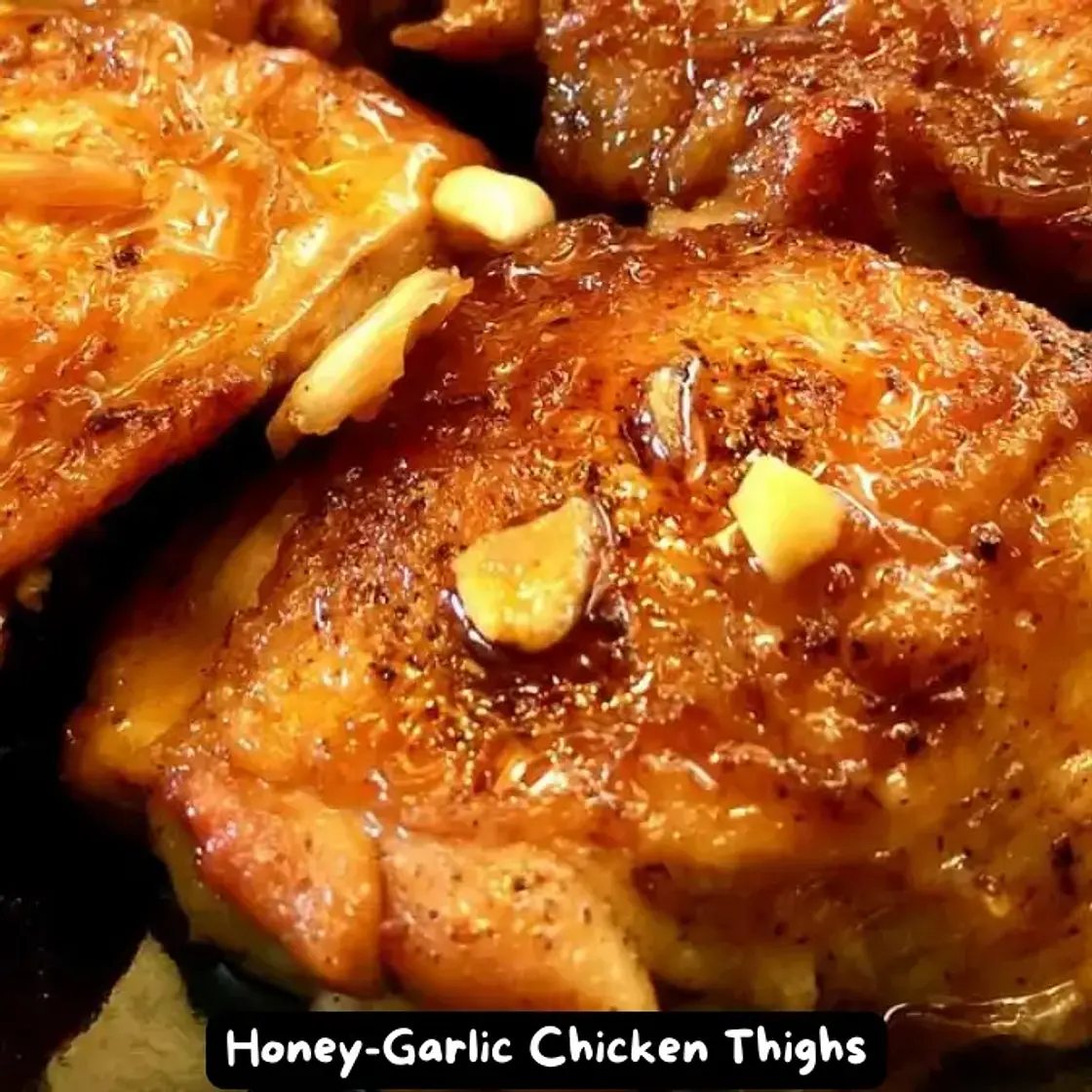 The Best Honey-Garlic Chicken Thighs Recipe