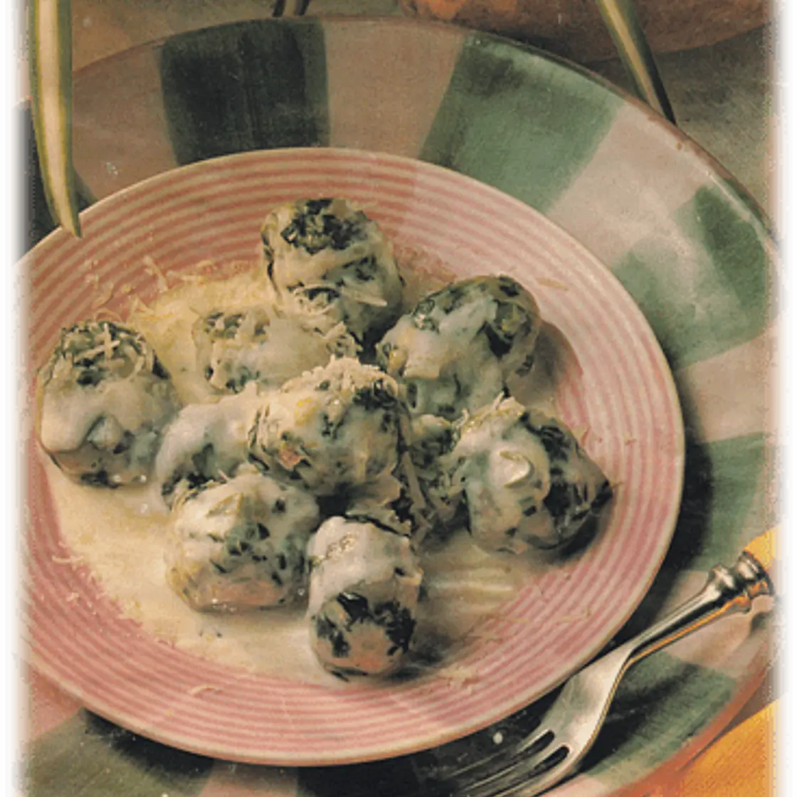 Spinach Gnocchi with Nutmeg