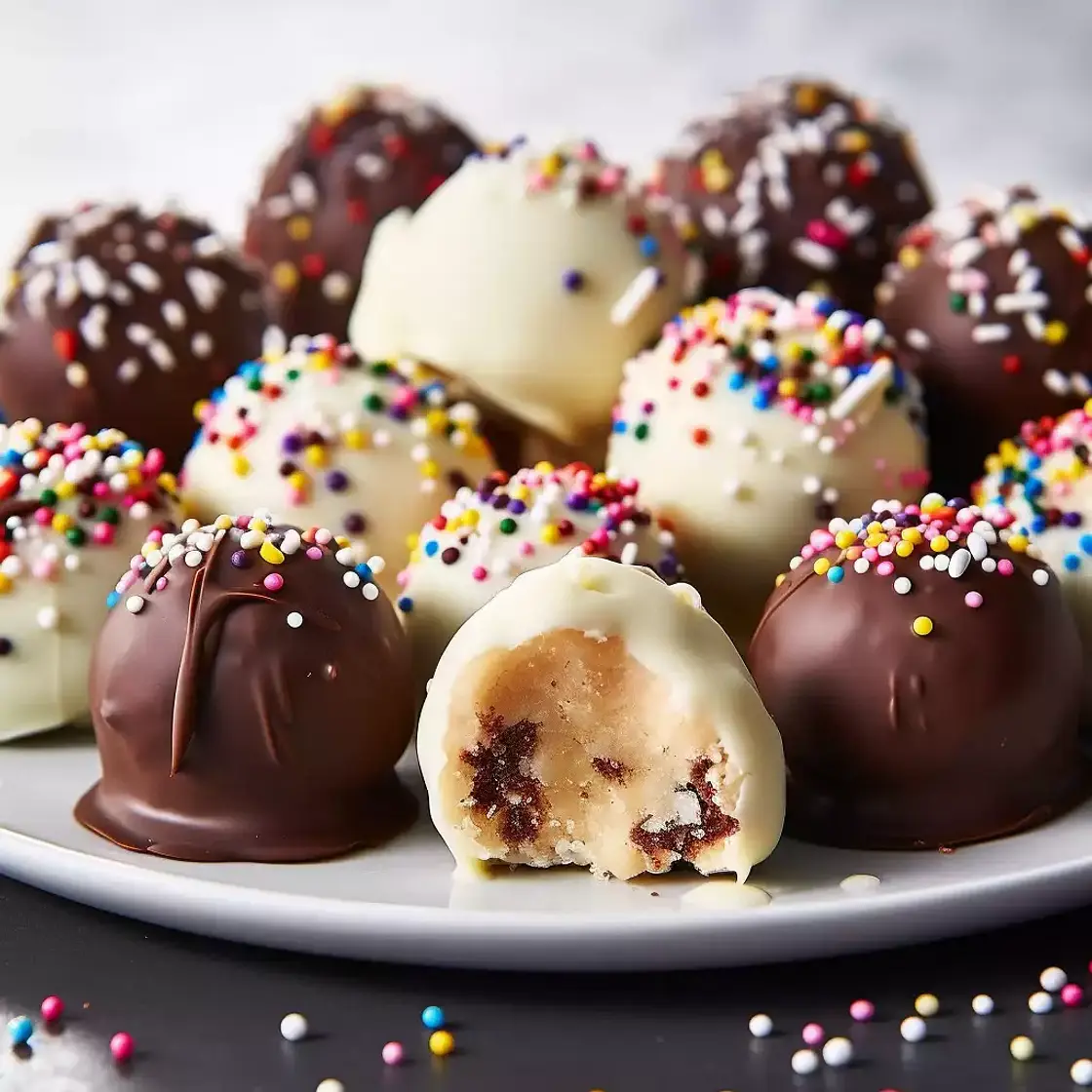 Chocolate Covered Cake Balls