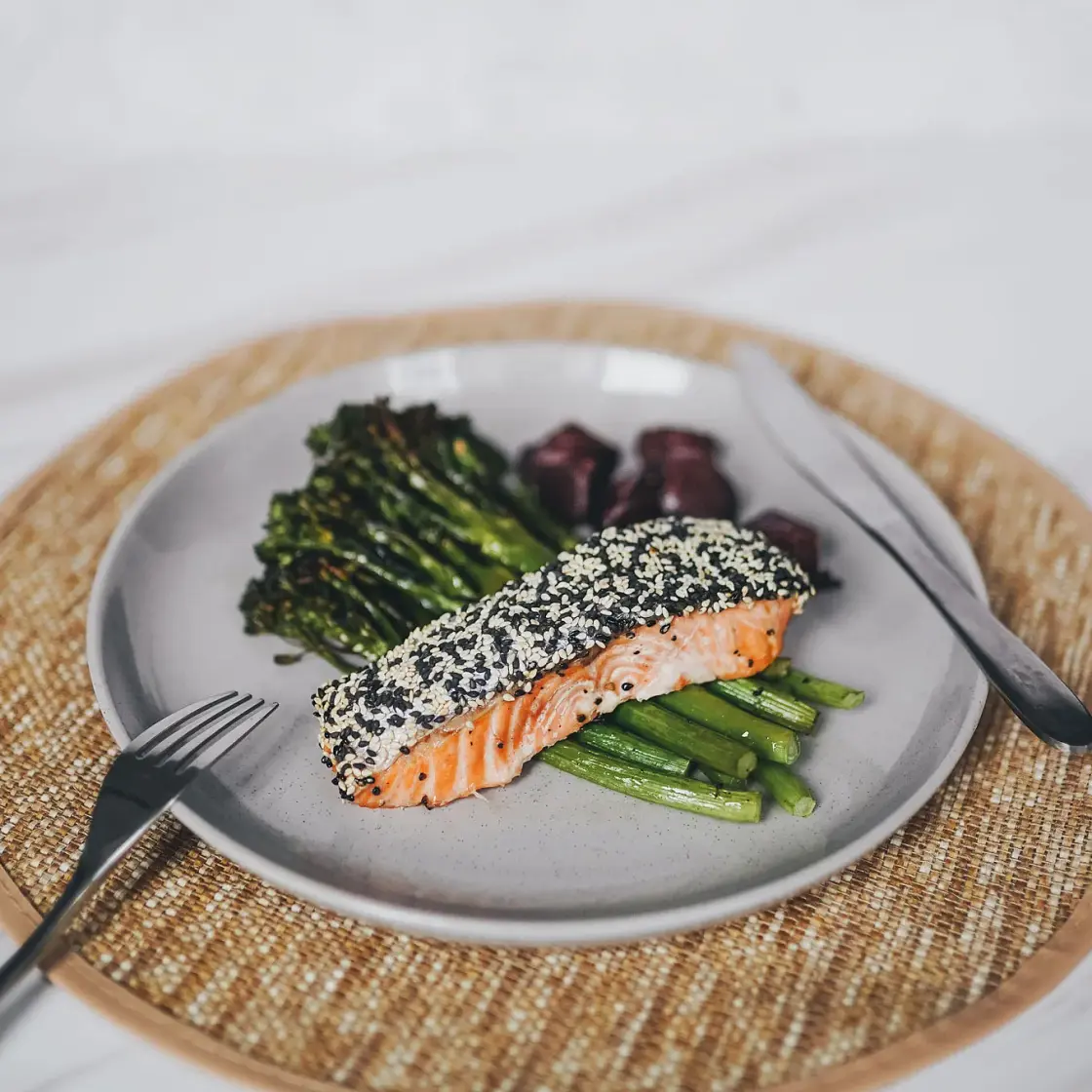 Sesame Crusted Salmon