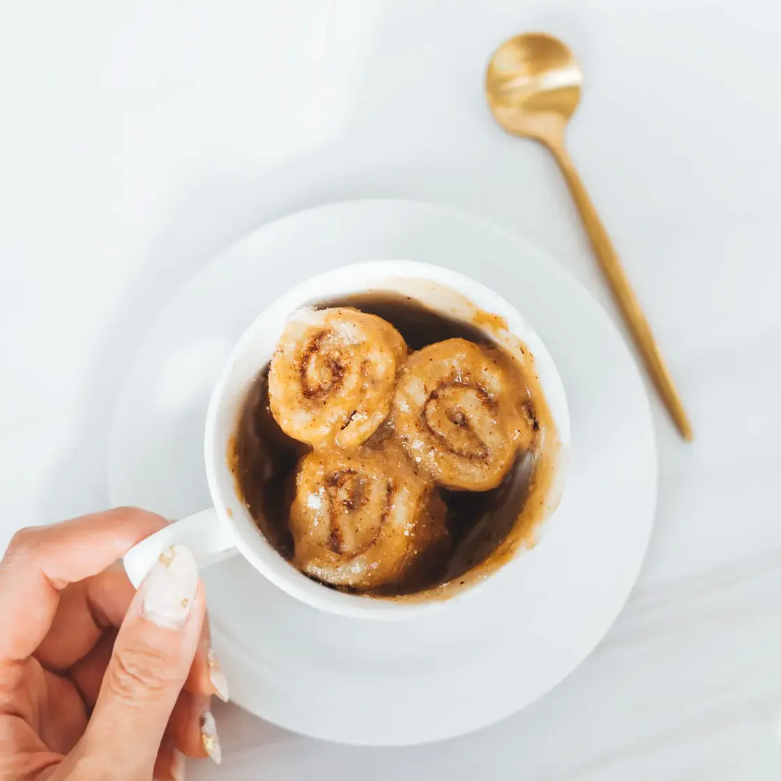 Mug Cinnamon Rolls