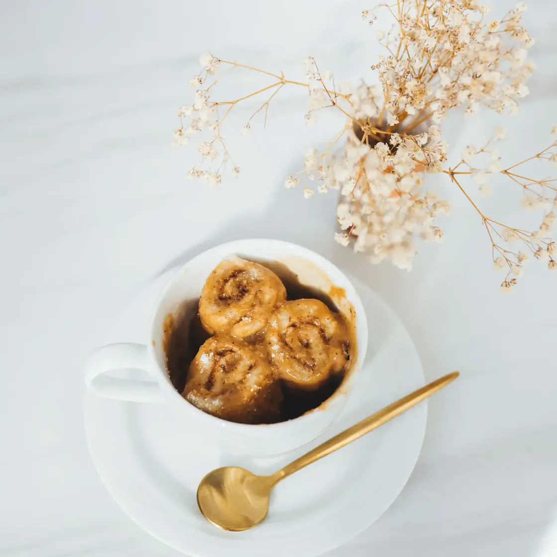 Mug Cinnamon Rolls