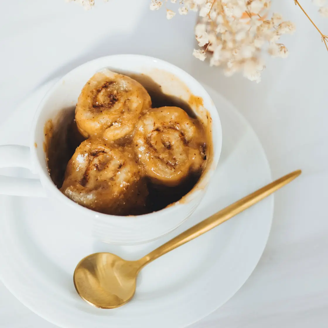 Mug Cinnamon Rolls