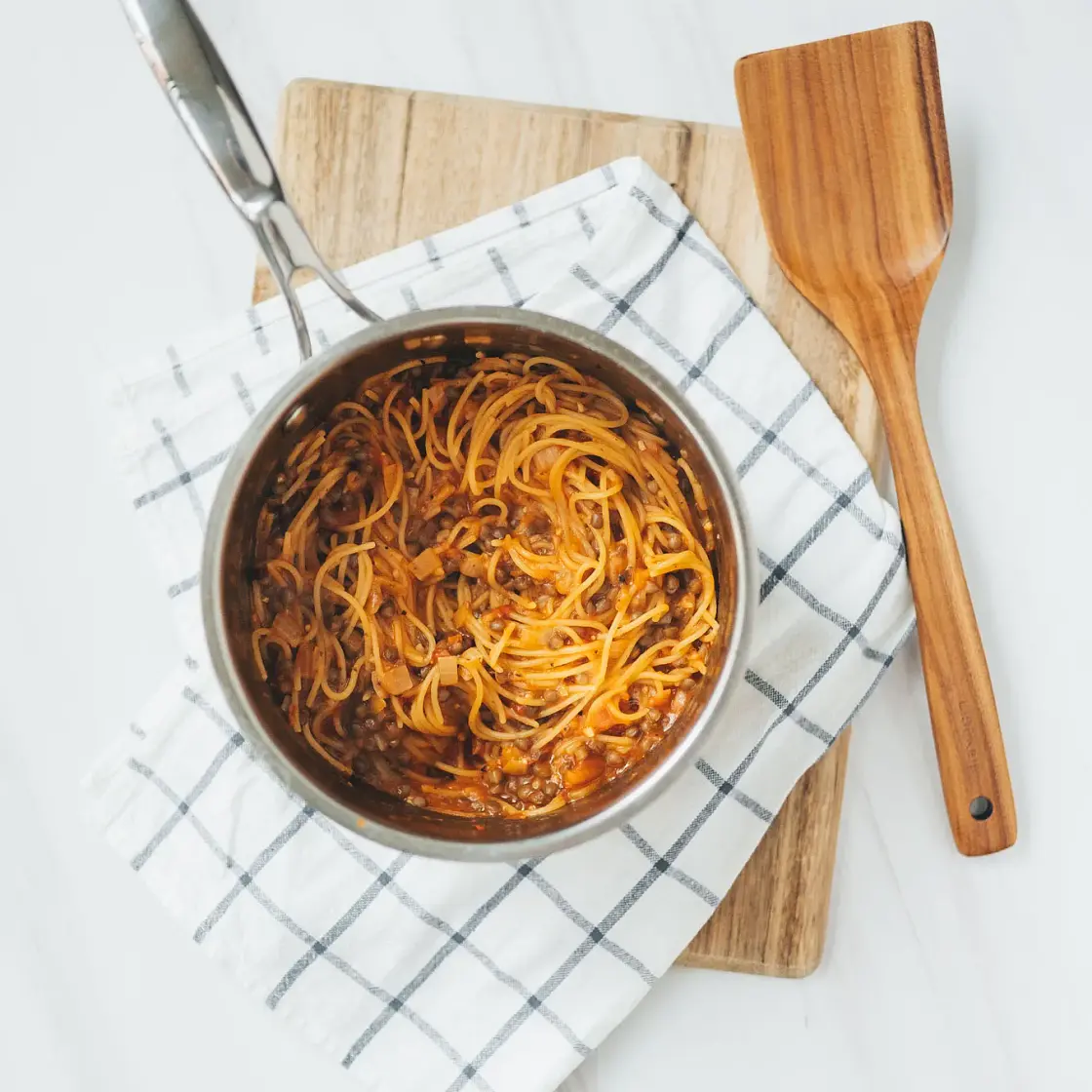 One Pot Vegan Spag Bol