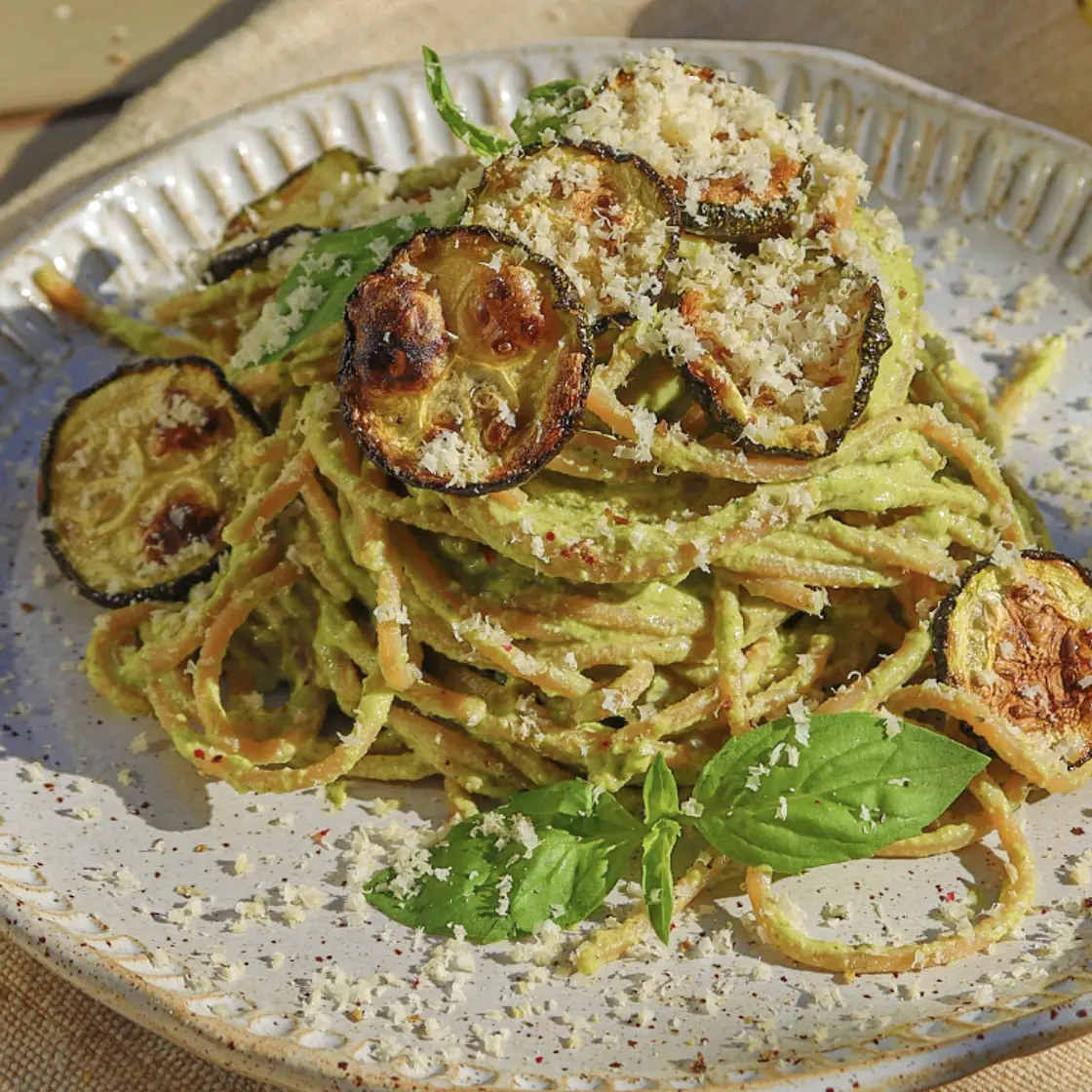 Creamy Zucchini Lemon Pasta