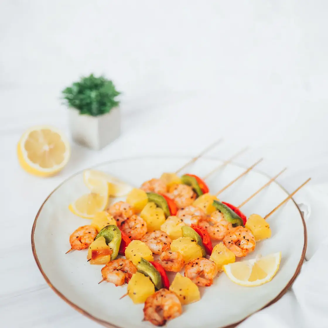 Pineapple Shrimp Kabobs