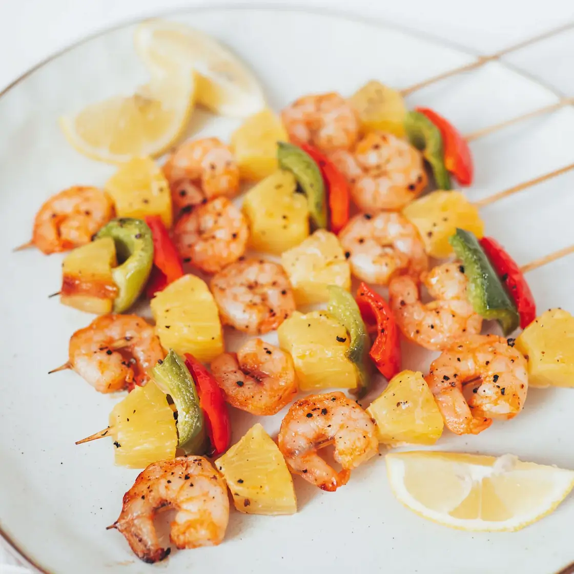 Pineapple Shrimp Kabobs