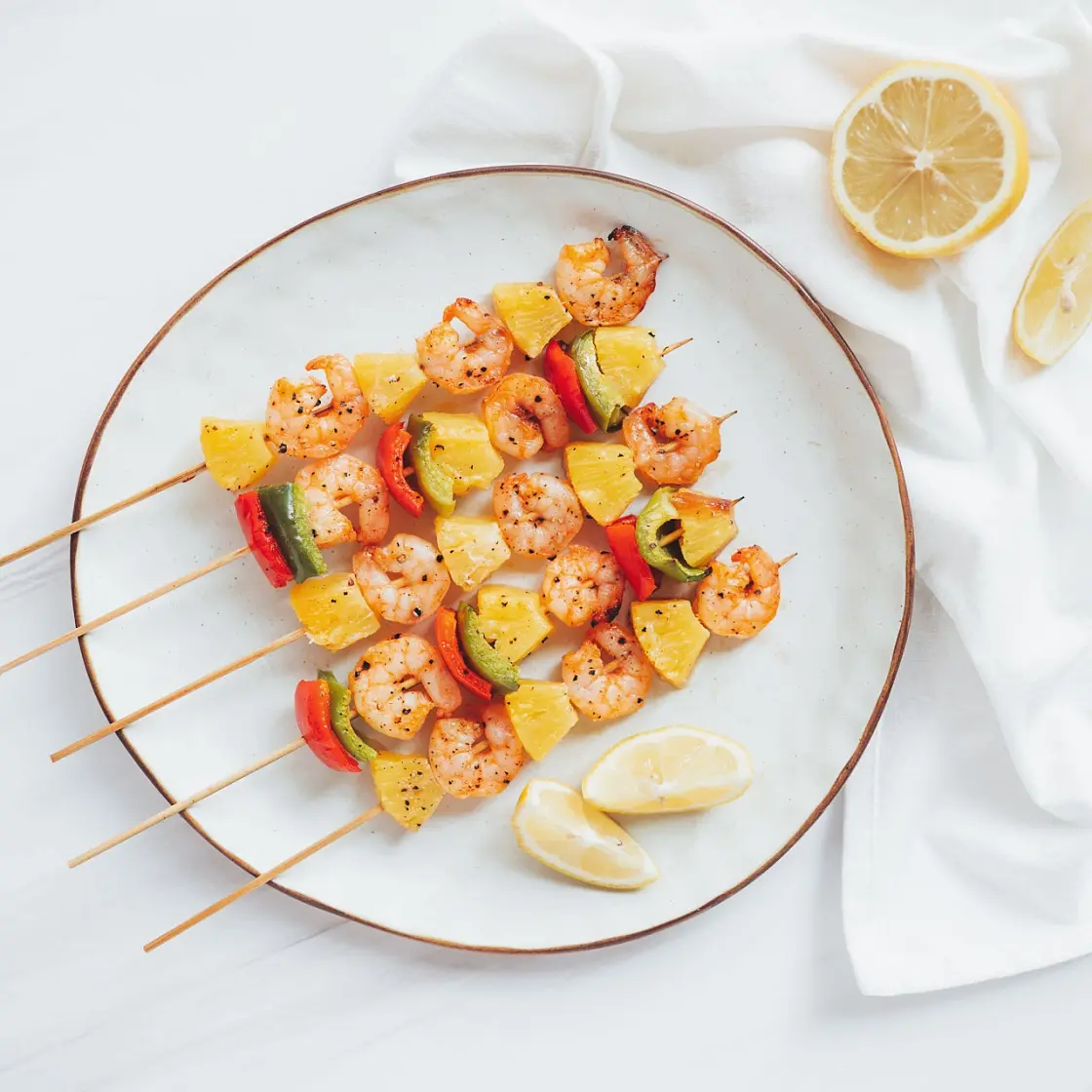 Pineapple Shrimp Kabobs