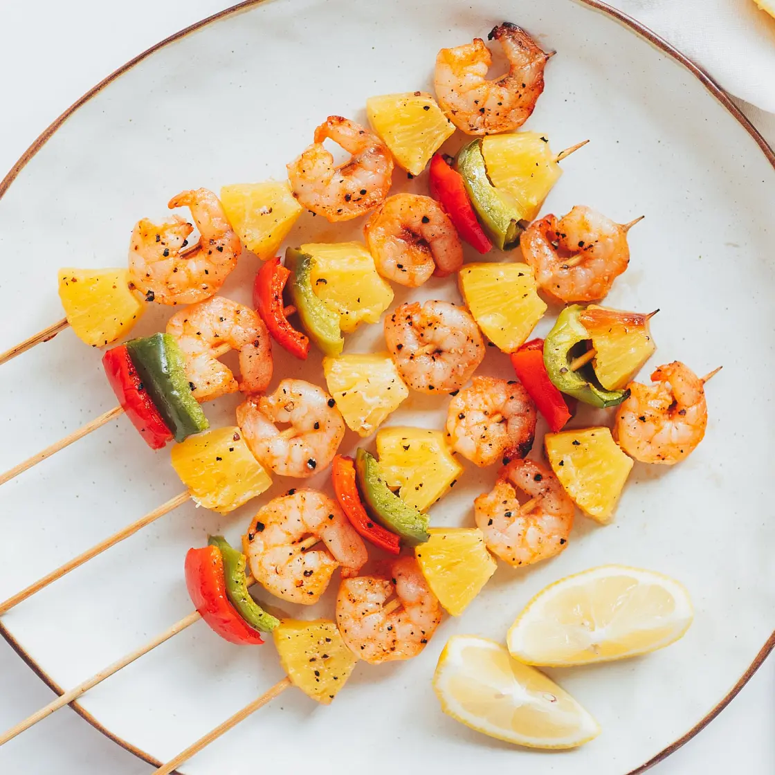 Pineapple Shrimp Kabobs