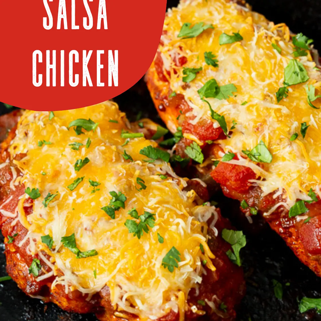 Easy Baked Salsa Chicken