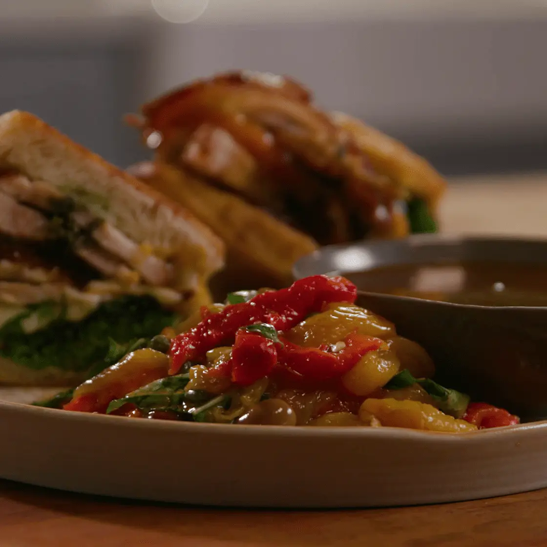 Peperonata (Sweet Peppers Side Dish)