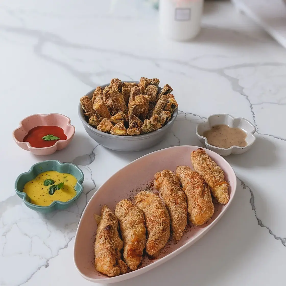 Crispy Healthy Baked Chicken - GF