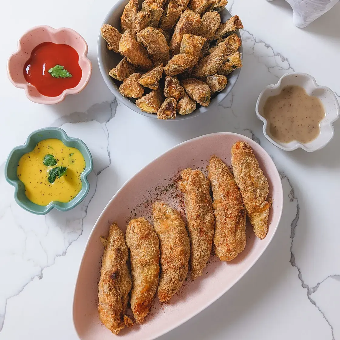 Crispy Healthy Baked Chicken - GF