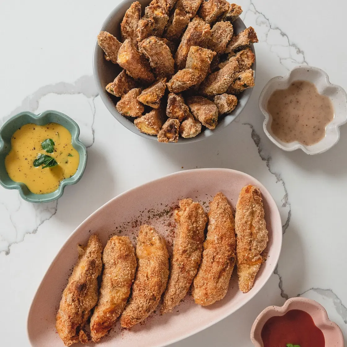 Crispy Healthy Baked Chicken - GF