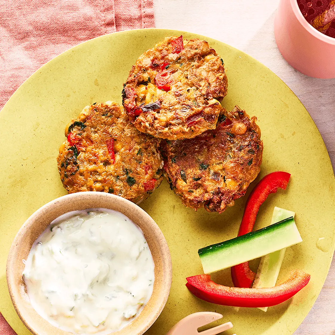 Chickpea fritters