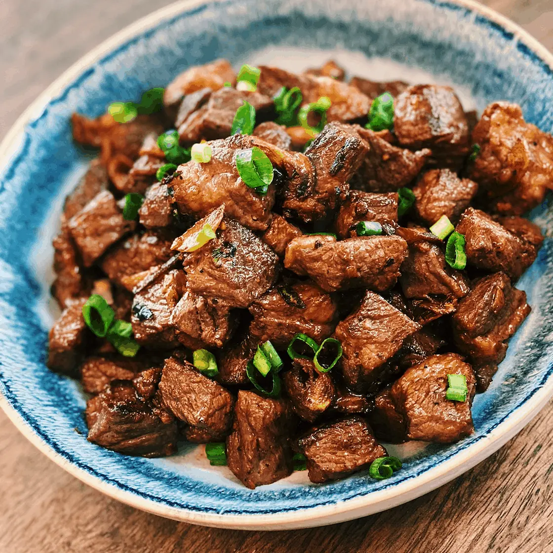 Garlic Steak Bites