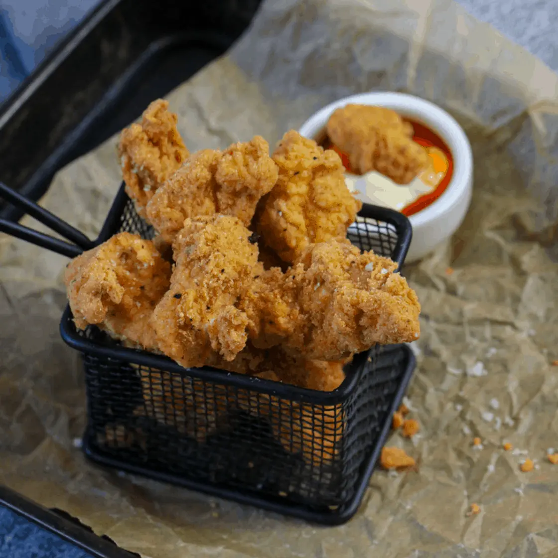 Keto Popcorn Chicken Tenders