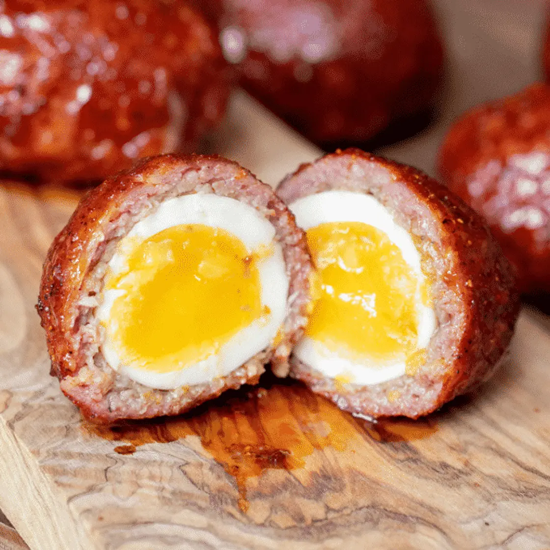 Smoked Scotch Eggs