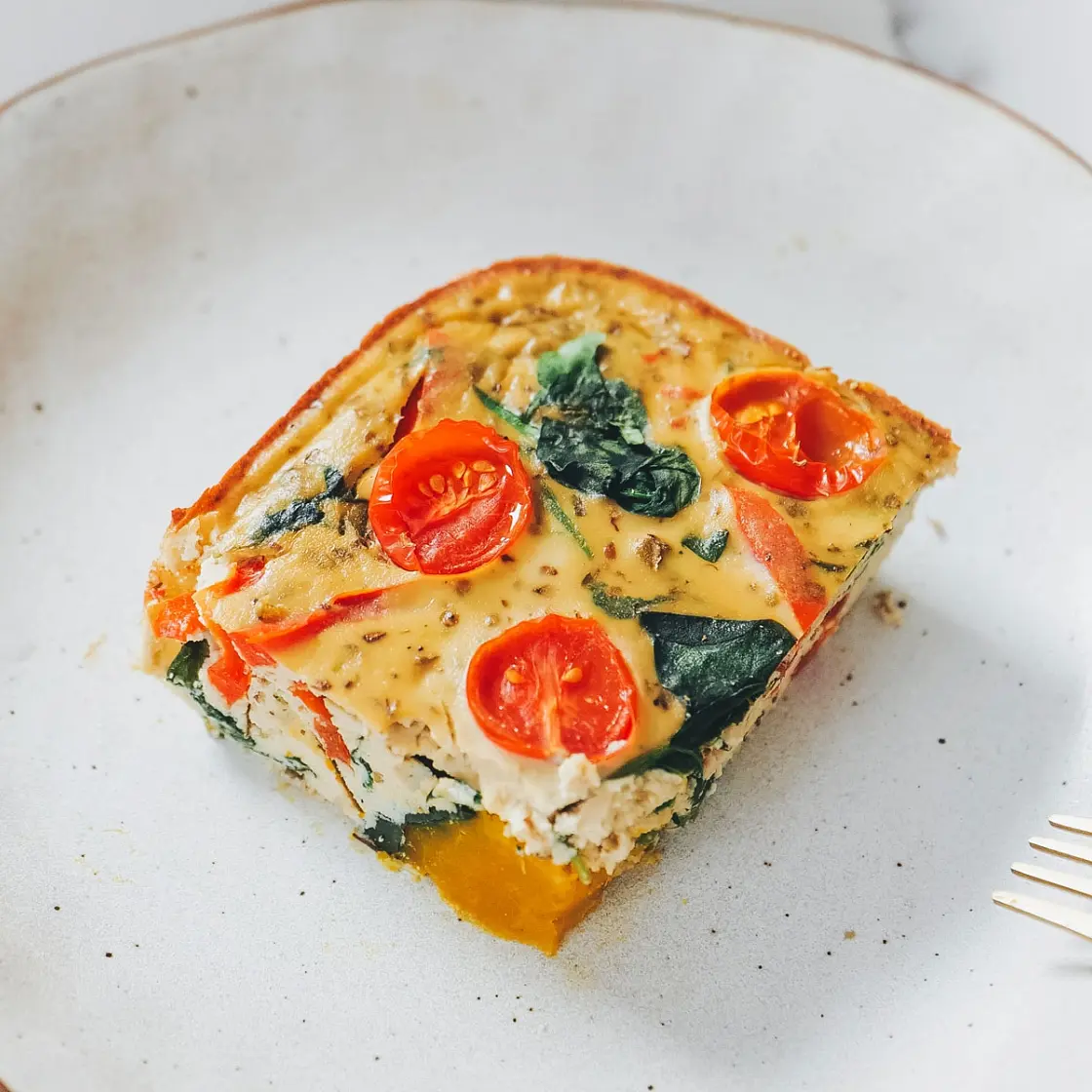 Vegan Crustless Quiche