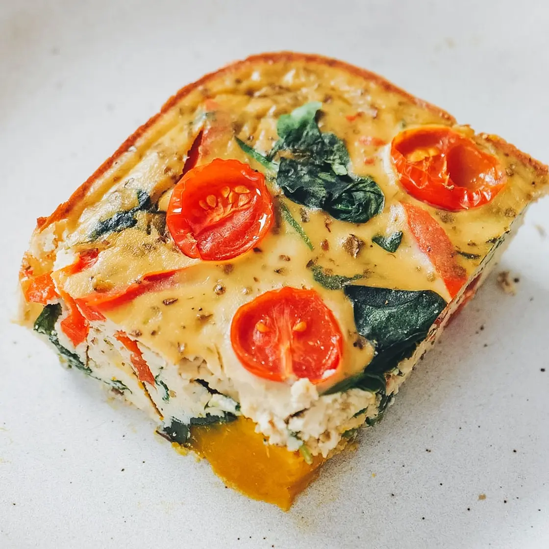 Vegan Crustless Quiche