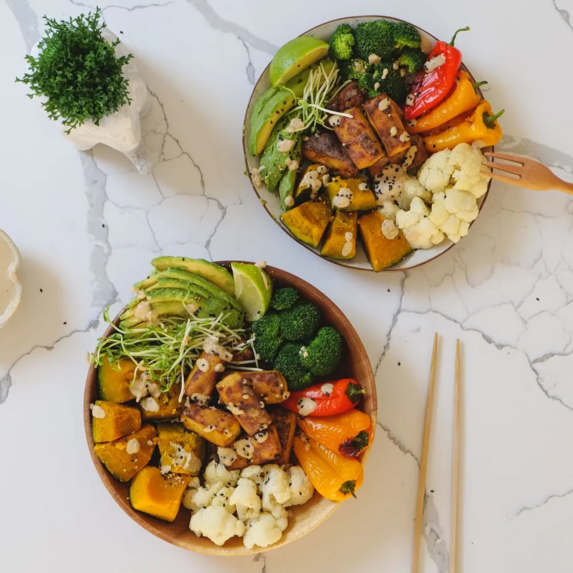 Tofu Buddha Bowl