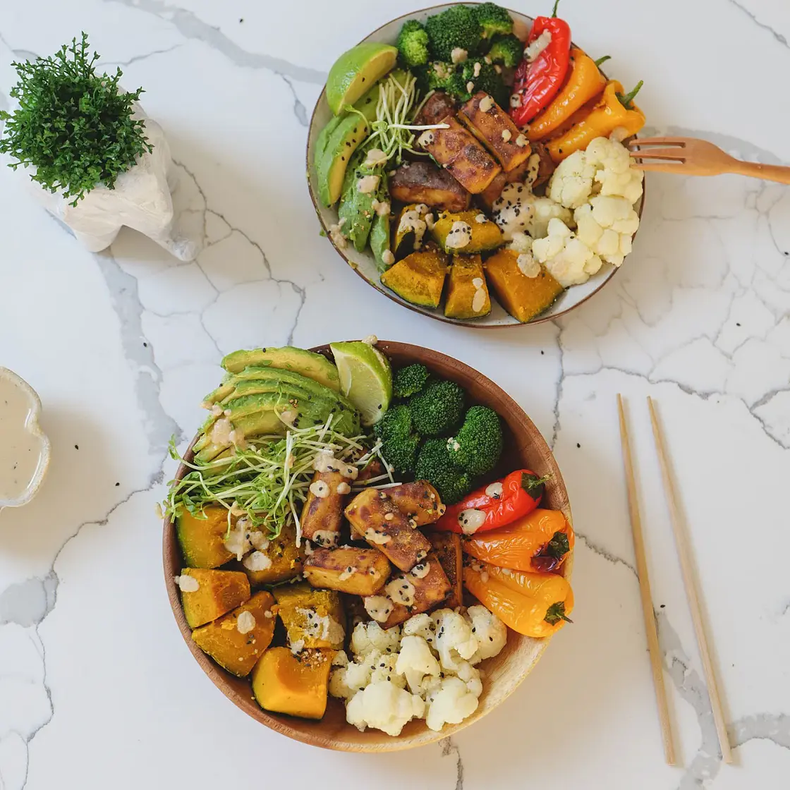 Tofu Buddha Bowl