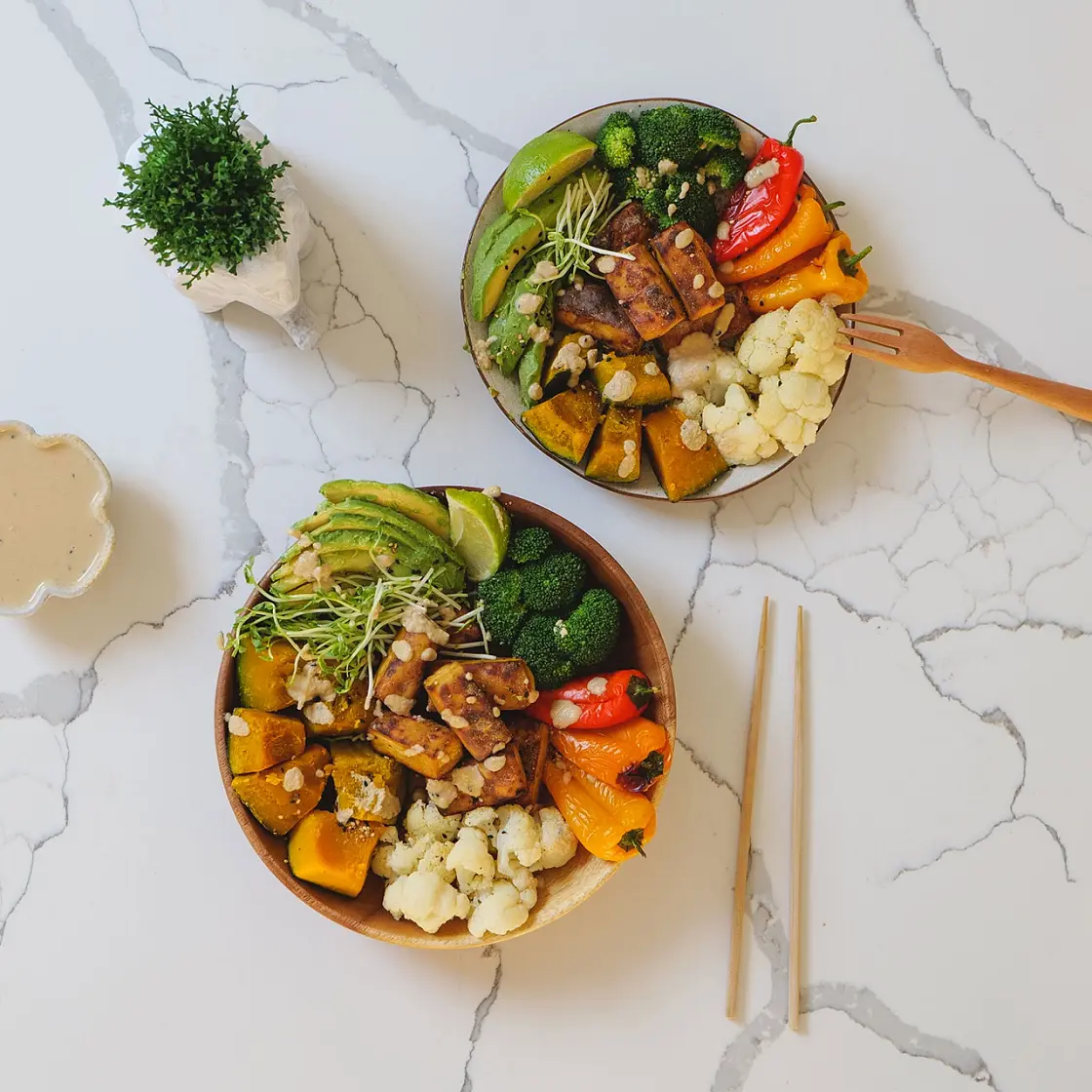 Tofu Buddha Bowl