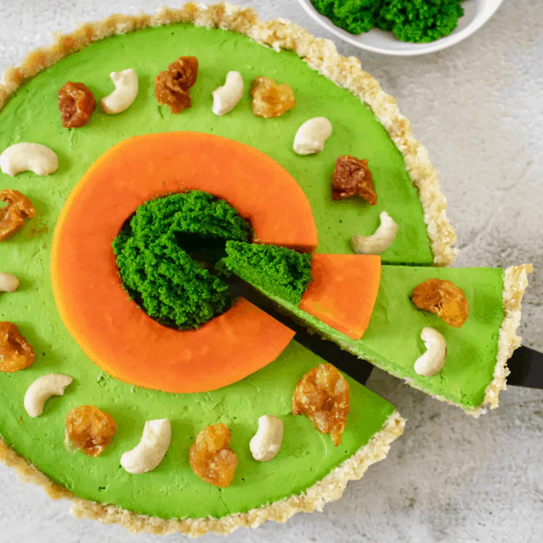 Wolffia Globosa Cheesecake